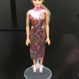 Cheongsam barbie! The ultimate east-west crossover.